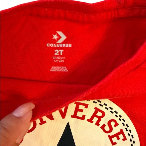 Toddler Girl bundle 3x$20 Authentic Converse, Tommy Hilfiger & DKNY (2T–3T) - Picture 5 of 11